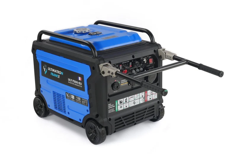 Groupe électrogène inverter essence ULTIMATRON ULT-7500-EU – 7200W / 7500W avec démarrage électrique