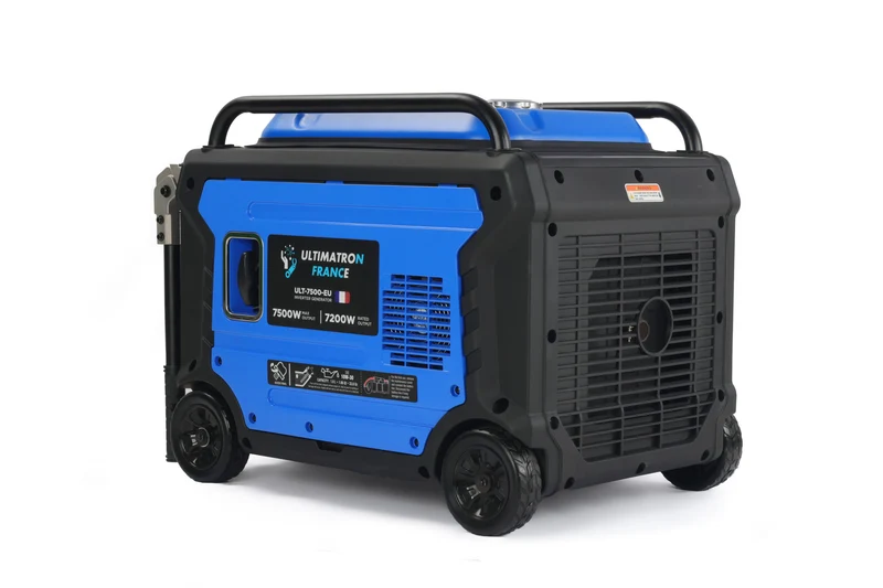 Groupe électrogène inverter essence ULTIMATRON ULT-7500-EU – 7200W / 7500W avec démarrage électrique