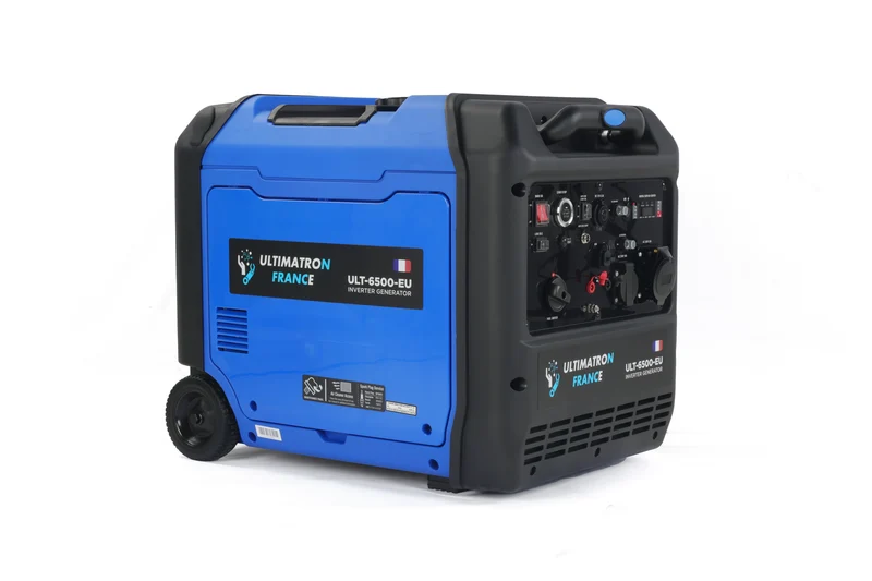 Groupe électrogène inverter essence ULTIMATRON ULT-6500-EU – 6200W / 6500W avec démarrage électrique