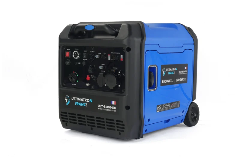 Groupe électrogène inverter essence ULTIMATRON ULT-6500-EU – 6200W / 6500W avec démarrage électrique