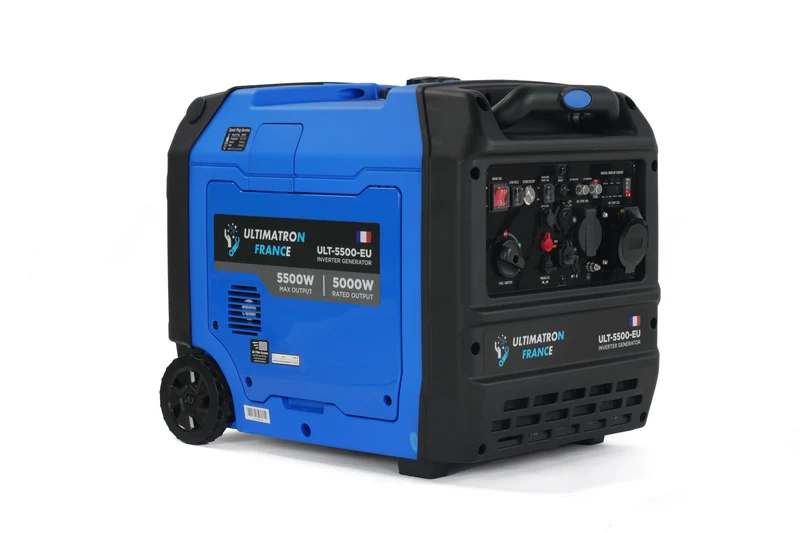 Groupe électrogène inverter essence ULTIMATRON ULT-5500-EU – 5000W / 5500W avec démarrage électrique