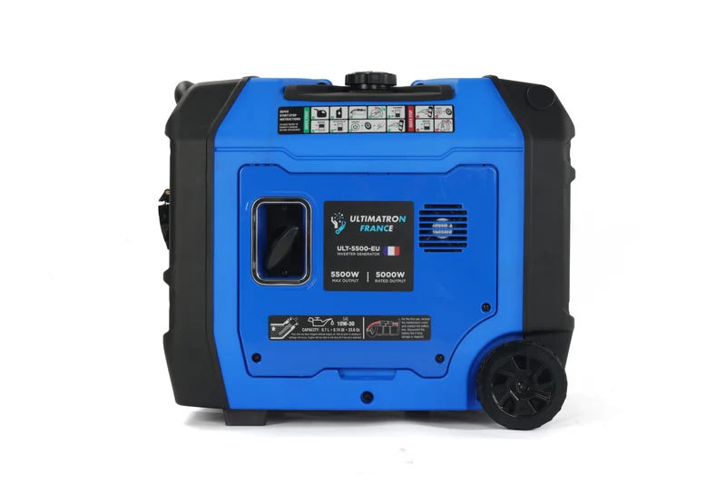 Groupe électrogène inverter essence ULTIMATRON ULT-5500-EU – 5000W / 5500W avec démarrage électrique