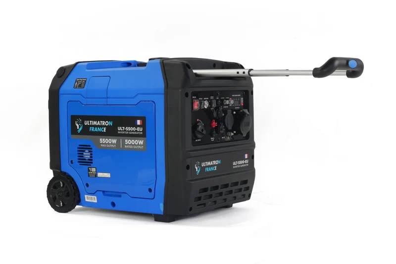Groupe électrogène inverter essence ULTIMATRON ULT-5500-EU – 5000W / 5500W avec démarrage électrique