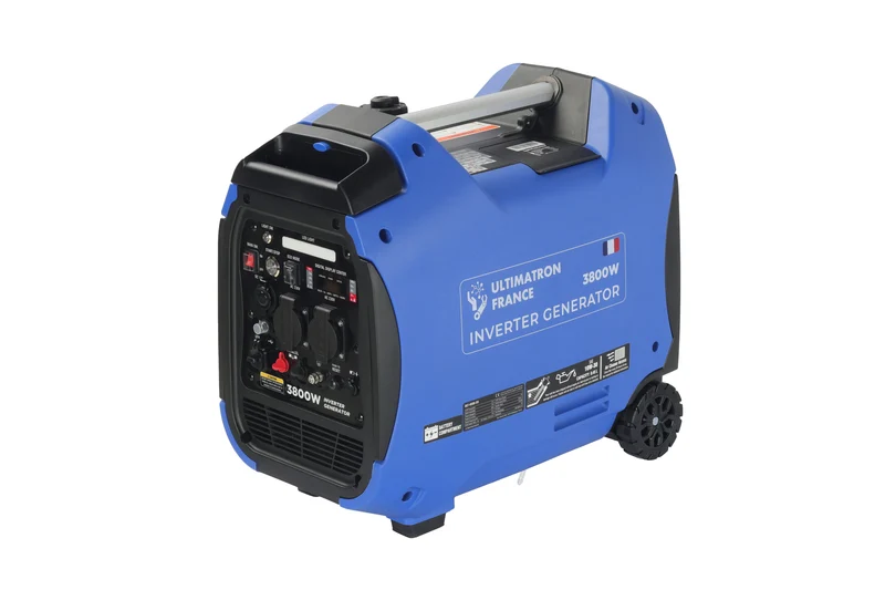 Groupe électrogène inverter essence ULTIMATRON ULT-3800-EU – 3500W / 3800W sinusoïde pure avec démarrage électrique