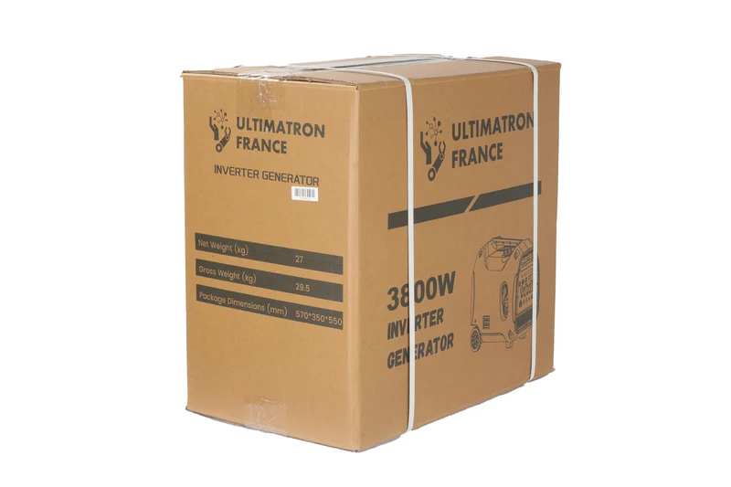 Groupe électrogène inverter essence ULTIMATRON ULT-3800-EU – 3500W / 3800W sinusoïde pure avec démarrage électrique