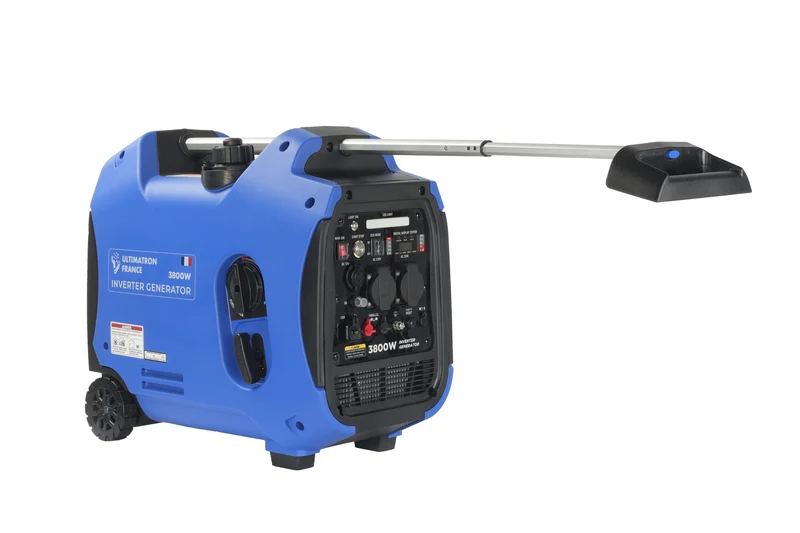 Groupe électrogène inverter essence ULTIMATRON ULT-3800-EU – 3500W / 3800W sinusoïde pure avec démarrage électrique