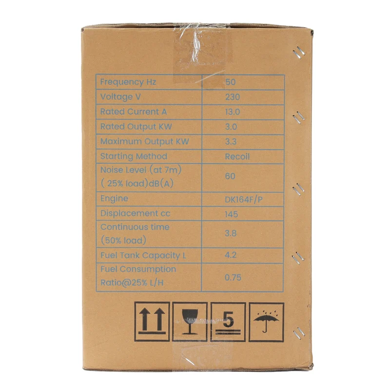 Groupe électrogène inverter essence ULTIMATRON ULT-3300-EU – 3000W / 3300W sinusoïde pure portable