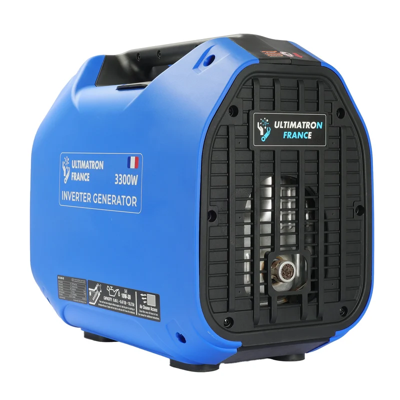 Groupe électrogène inverter essence ULTIMATRON ULT-3300-EU – 3000W / 3300W sinusoïde pure portable