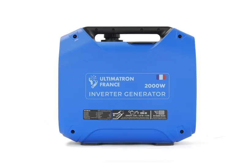 Groupe électrogène inverter essence ULTIMATRON ULT-2000-EU – 1800W / 2000W sinusoïde pure portable