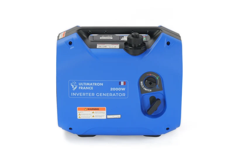 Groupe électrogène inverter essence ULTIMATRON ULT-2000-EU – 1800W / 2000W sinusoïde pure portable