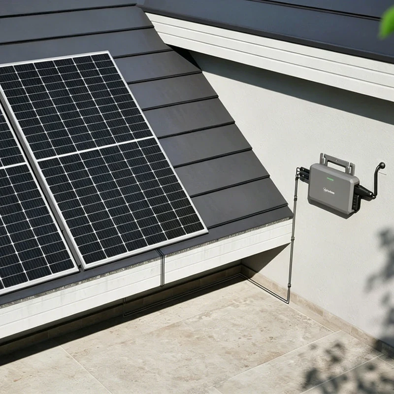 Hoymiles HiFlow HF-800 with 500W solar panels complete set