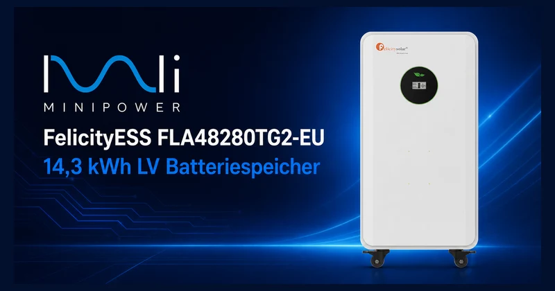FelicityESS FLA48280TG2-EU 14,3 kWh LiFePO₄ Low-voltage battery storage