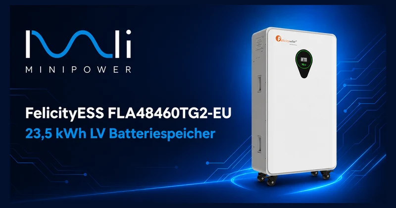 FelicityESS FLA48460TG2-EU 23,5 kWh LiFePO₄ Low-voltage battery storage
