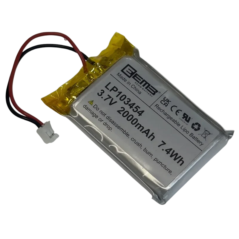 Batterie 103454 LiPo 3.7V 2000mAh