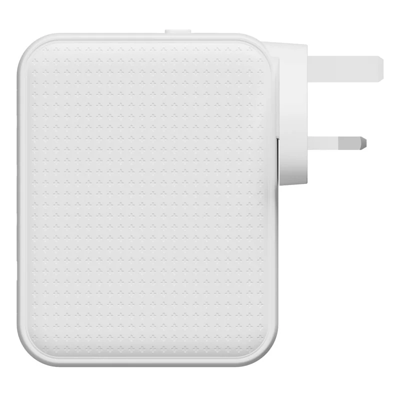Chargeur de voyage HyperJuice® 145 W USB-C GaN testé pour la sécurité avec 4 ports - Blanc