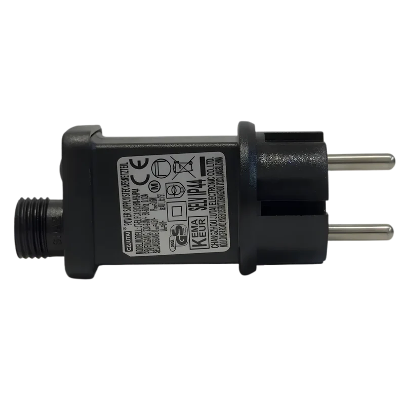 Alimentation pour guirlande LED 4.5V 3.6W IP44 – Connecteur 2 pins