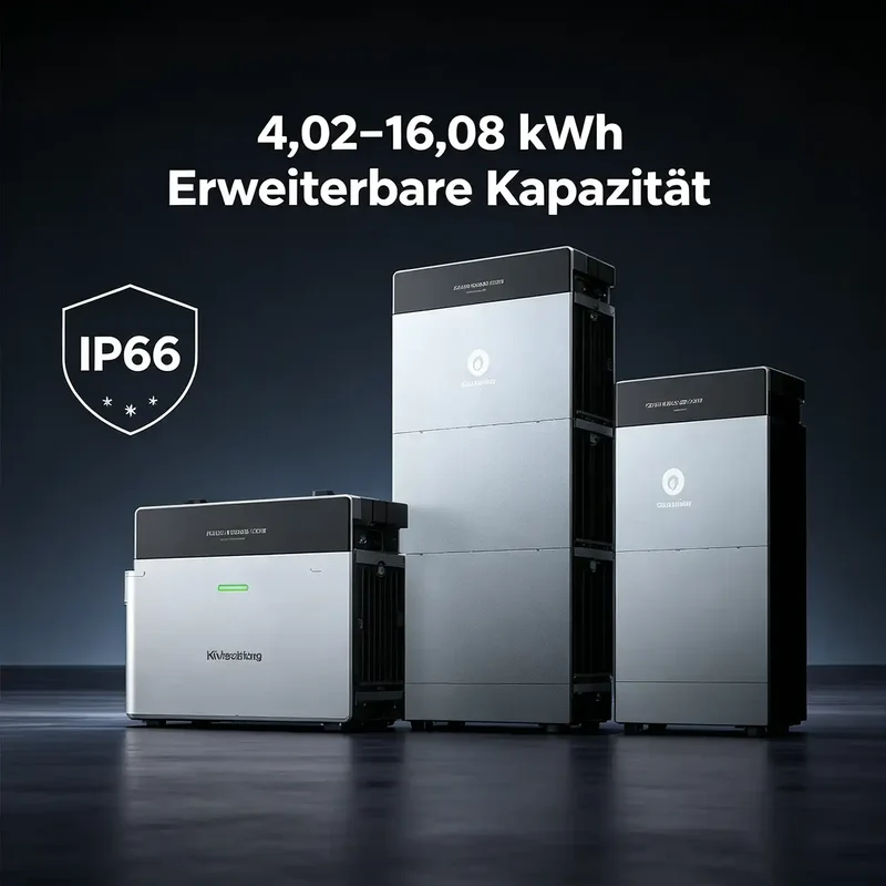 Système de micro-stockage tout-en-un Hoymiles HiBattery 4020 X