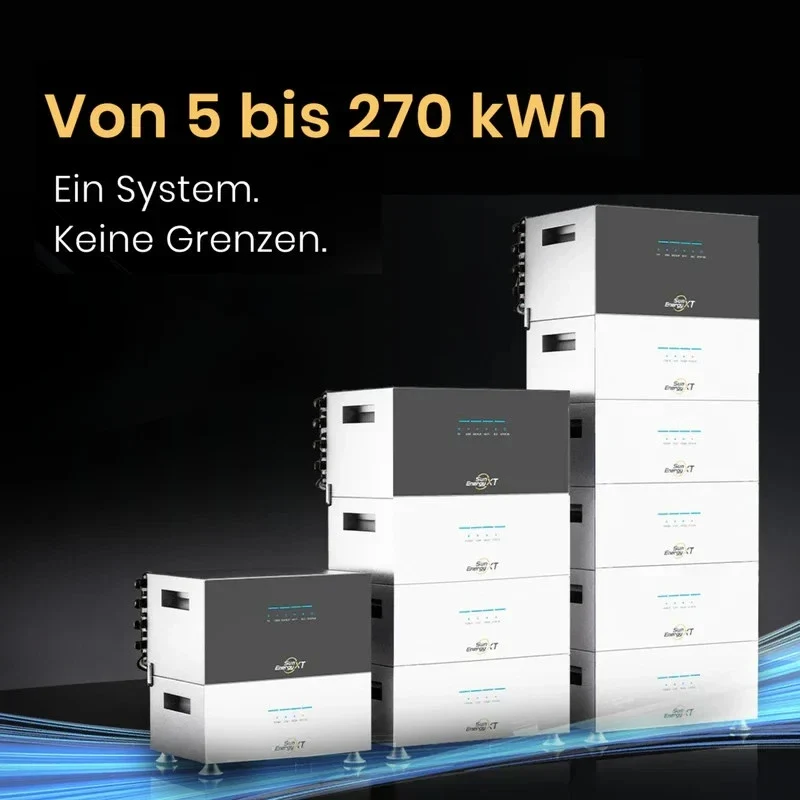 SunEnergyXT 500 PRO 5 kWh Balcony Power Plant Storage