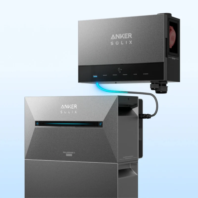Anker Banque solaire SOLIX 4 E5000 Pro 5 kWh + station d'alimentation