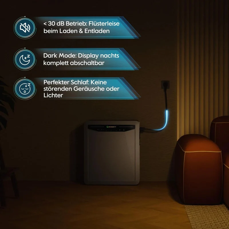 Growatt AURA 5000 AC Energy Storage 5 kWh LiFePO4 PV Storage