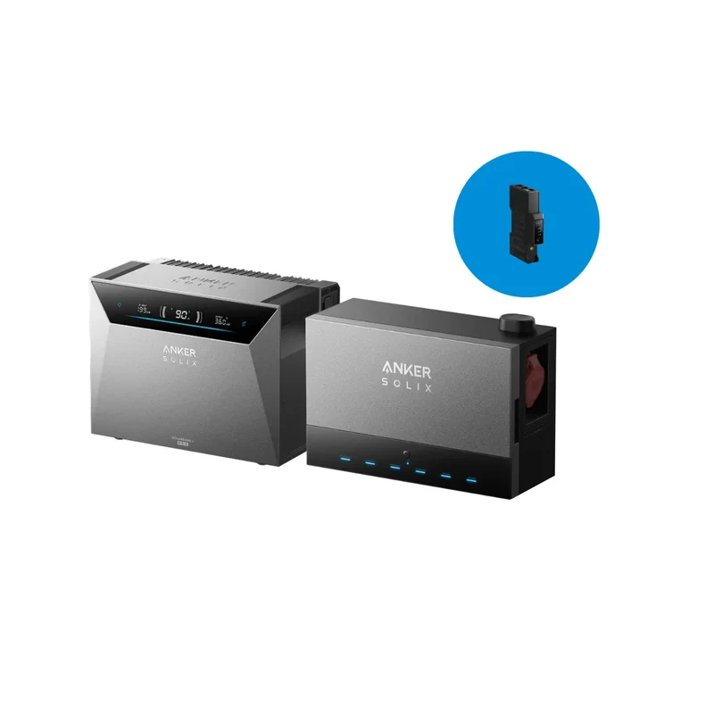 Anker SOLIX Solarbank 4 E5000 Pro + Anker Power Dock + Smart Meter Gen 2
