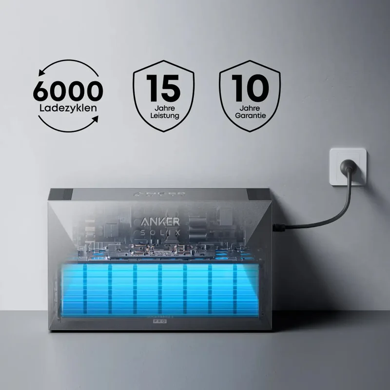Anker SOLIX Solarbank 3 E2700 Pro Storage 5,37 kWh Power Dock Complete Set