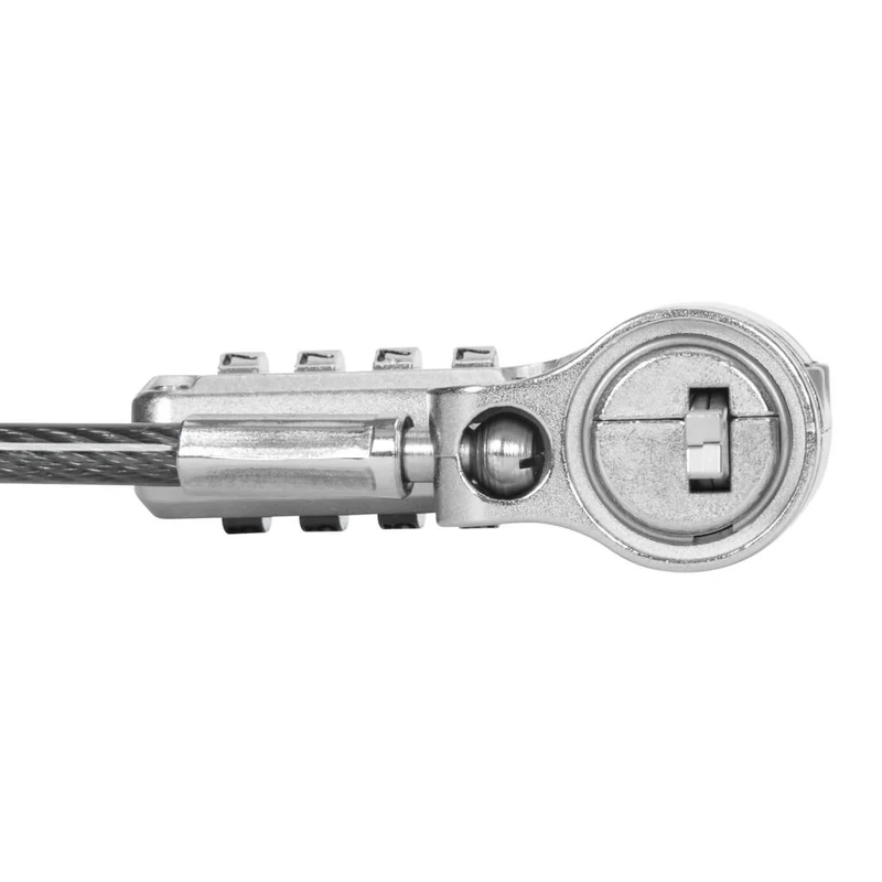 DEFCON® Ultimate Serrure à câble à combinaison universelle sérialisée avec tête de serrure adaptable Slimline - (B2B single pack)