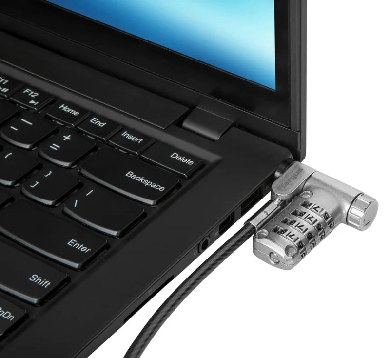 DEFCON® Ultimate Serrure à câble à combinaison universelle sérialisée avec tête de serrure adaptable Slimline - (B2B single pack)