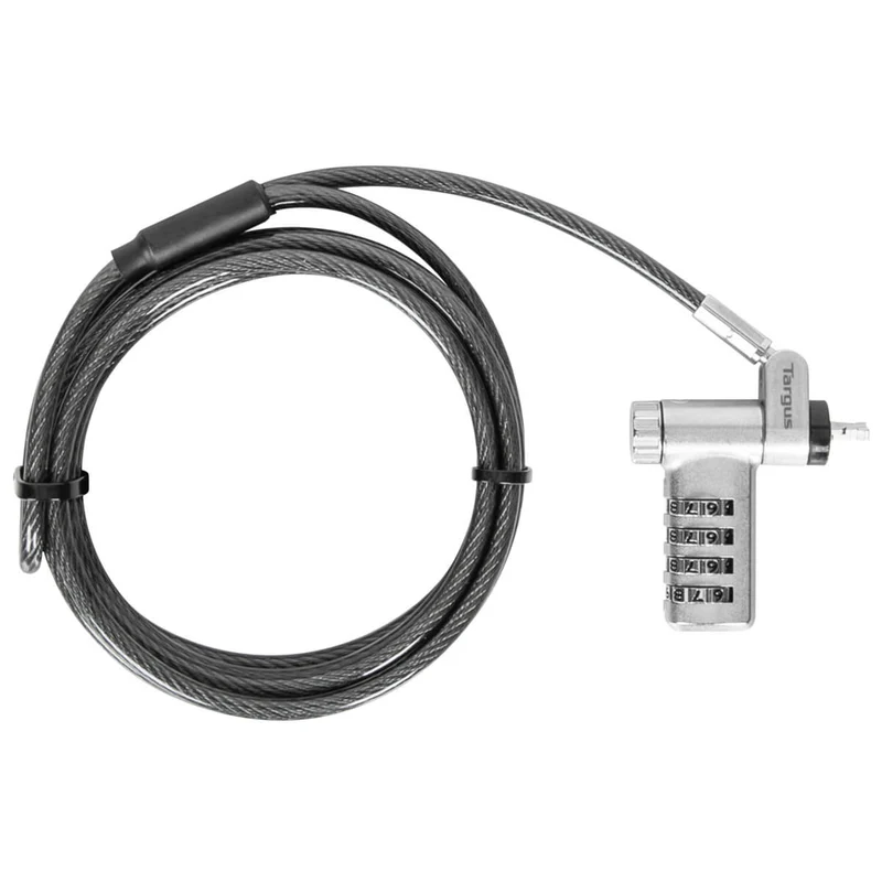 DEFCON® Ultimate Serrure à câble à combinaison universelle sérialisée avec tête de serrure adaptable Slimline - (B2B single pack)