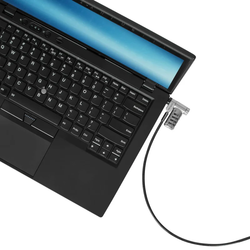 DEFCON® Ultimate Serrure à câble à combinaison universelle sérialisée avec tête de serrure adaptable Slimline - (B2B single pack)
