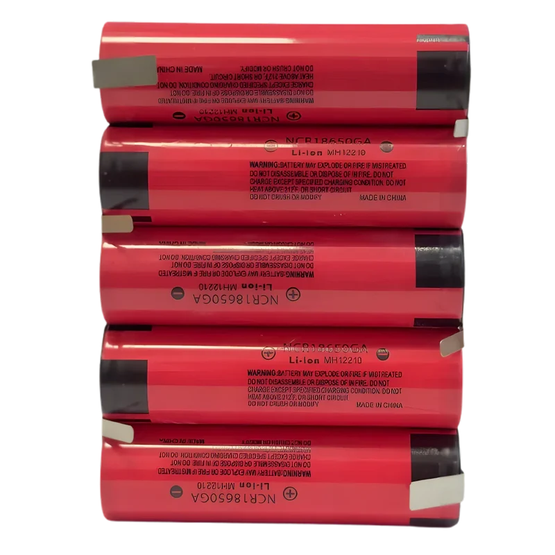 Batterie 5S2P Li-ion 18V / 21V 7Ah – 10x18650 avec pattes à souder