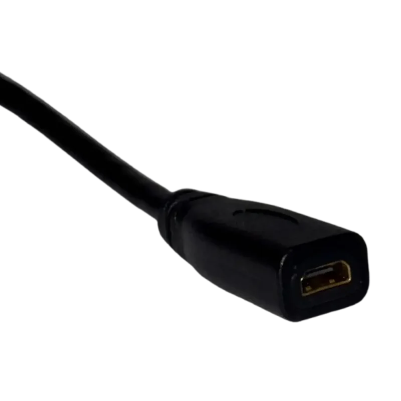 Câble HDMI 1.4 Micro HDMI femelle vers Mini HDMI mâle 13 cm