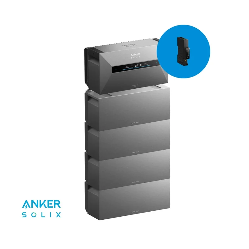 Anker SOLIX solar bank Max AC + 4× BP7000 35 kWh Plug&Play set (after discount)