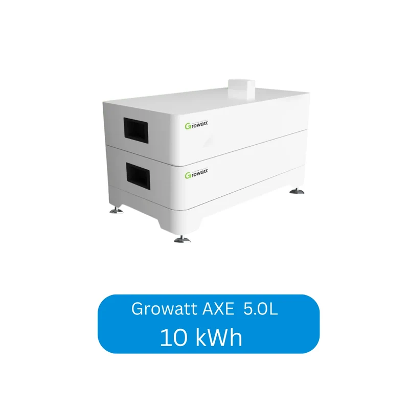 Growatt AXE 5.0L modular lithium solar energy storage system 5 kWh - 50 kWh