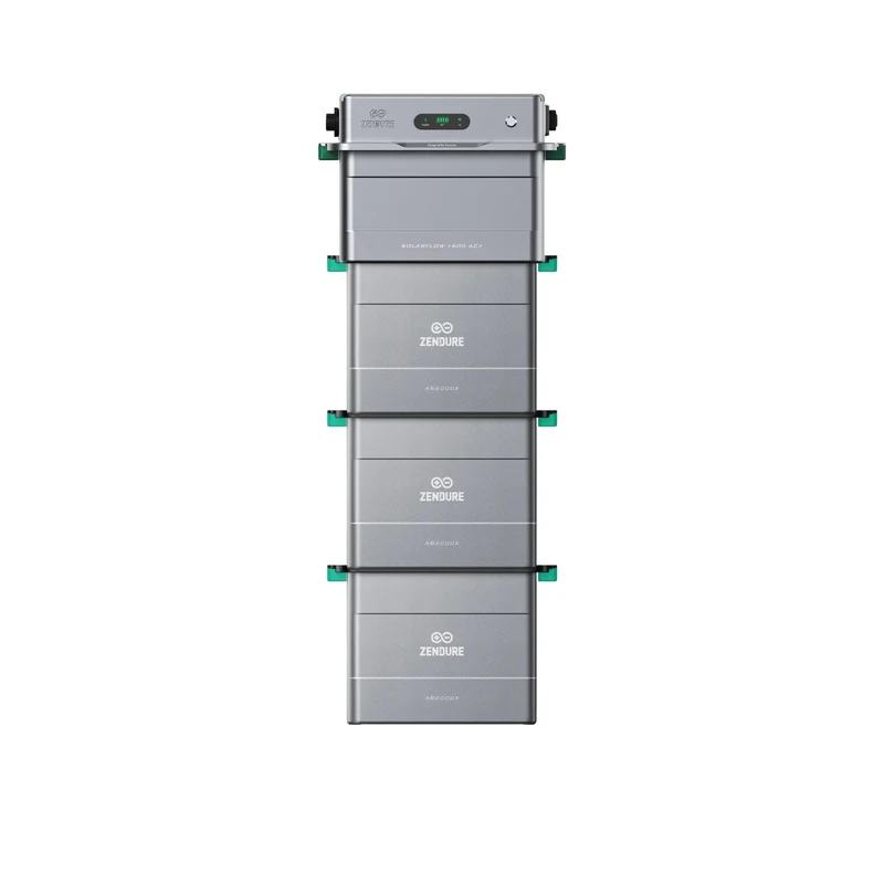 Zendure SolarFlow 1600 AC+ with 3x AB2000X battery storage