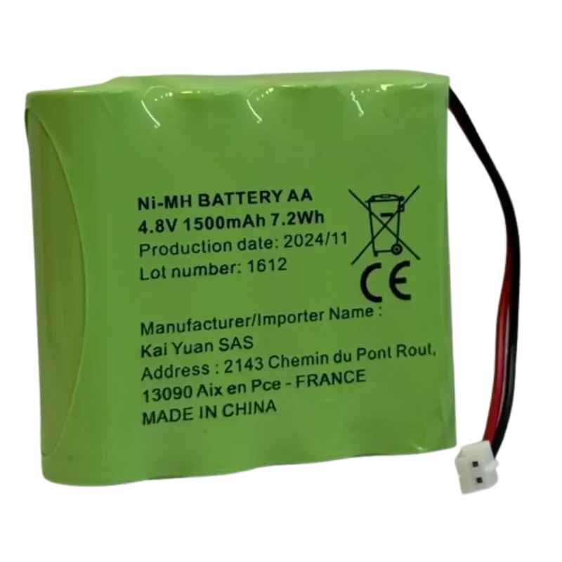 Batterie Compatible pour Sport Elec Multisport Pro 4.8v 1500mAh NiMh