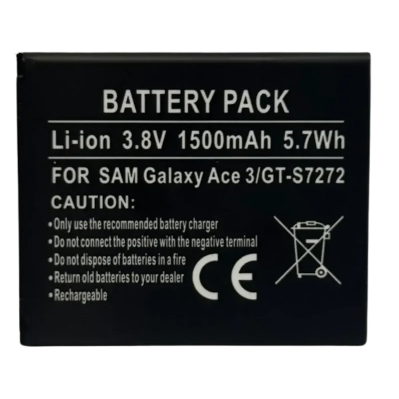 Batterie compatible B100AE pour Samsung Galaxy Ace 3, Trend 2, Trend Lite