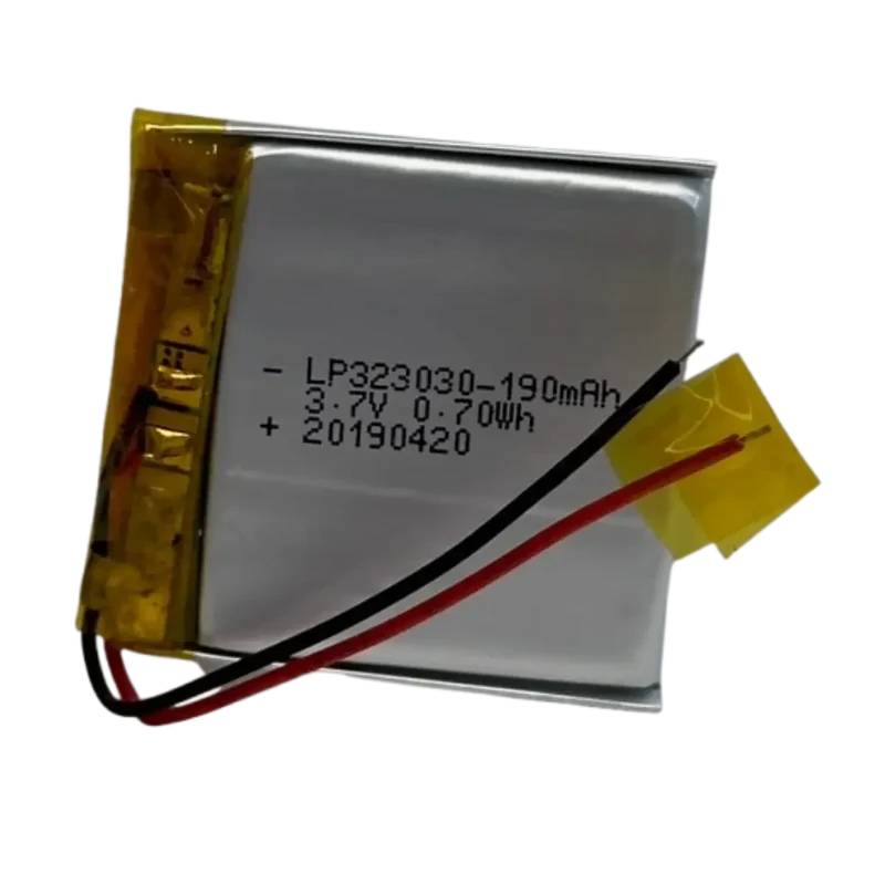 Batterie 323030 LiPo 3.7V 190mAh