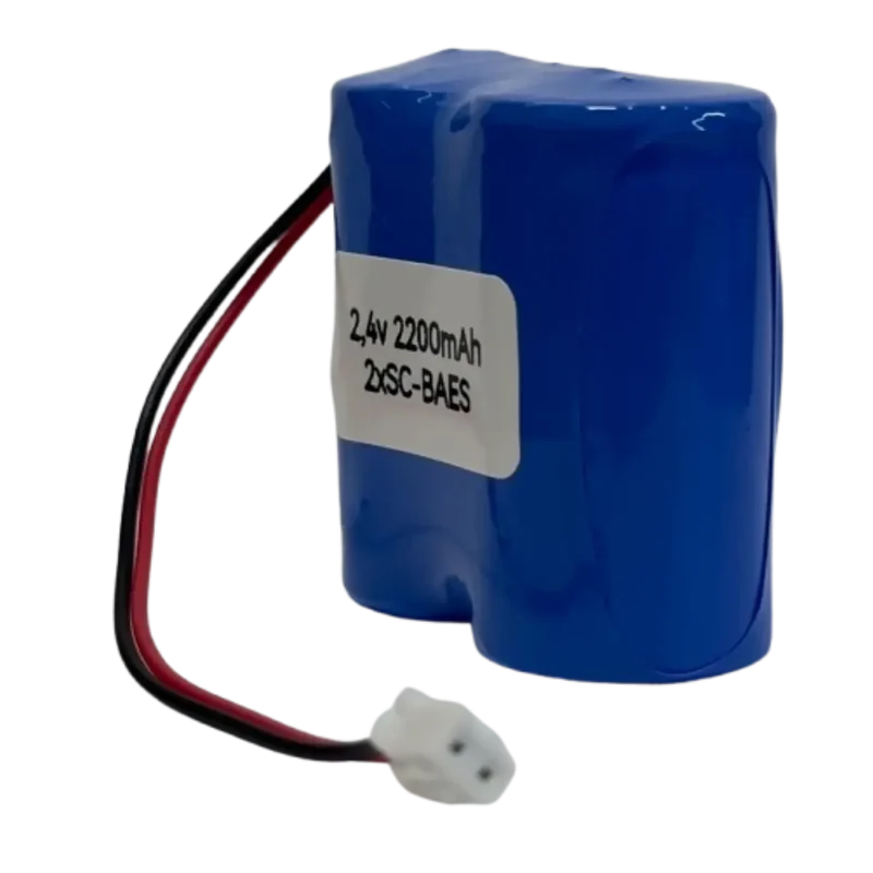 Batterie BAES NiCd 2.4V 2.2Ah avec connecteur