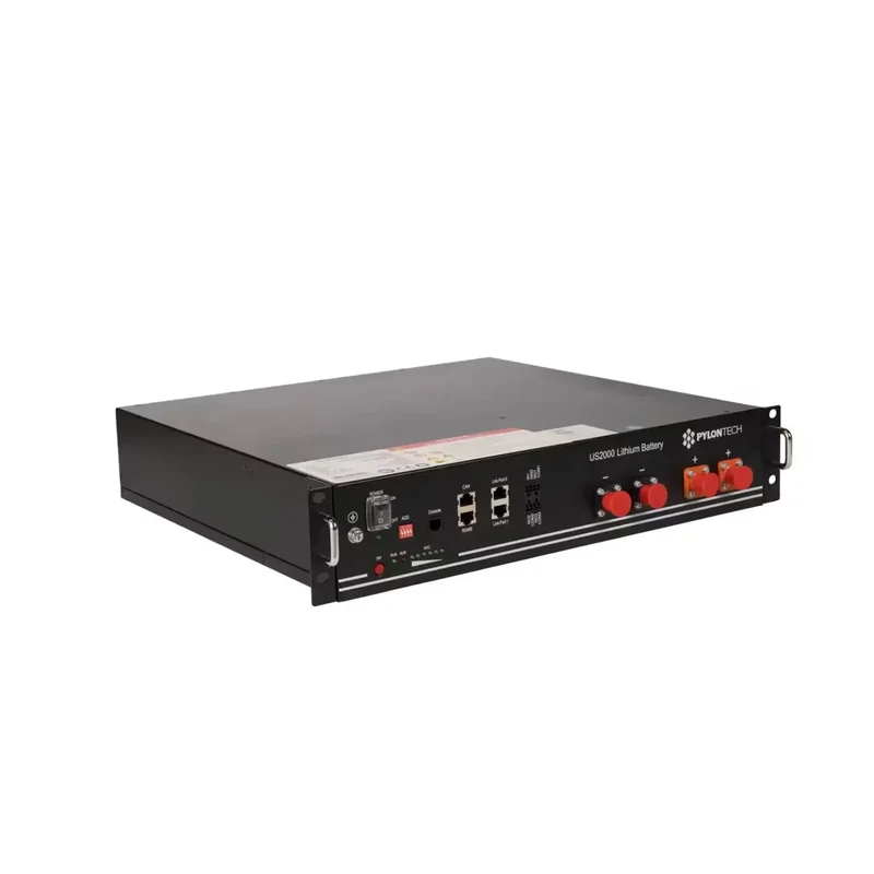 Système de stockage d'énergie Pylontech US2000C 2,4 kWh LiFePO4 avec gestion de batterie (BMS)