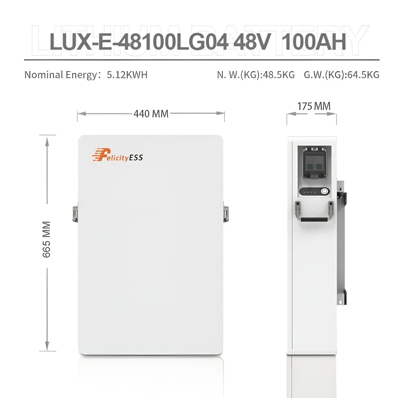 Felicity LUX-E-48100LG04 5,12 kWh battery storage
