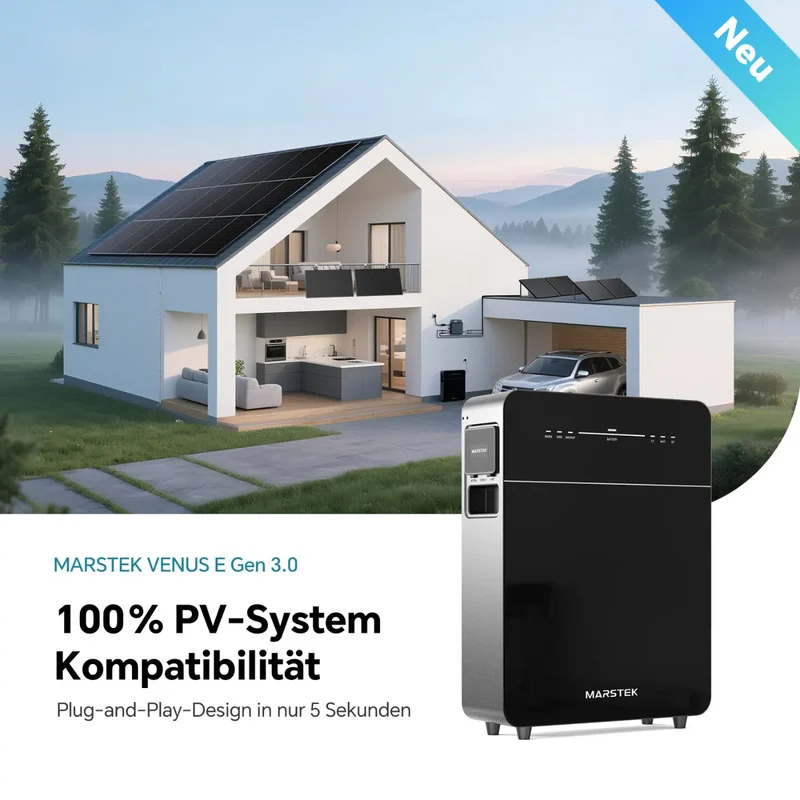 Marstek Venus-E Gen 3.0 5,12 kWh AC coupled All-In-One Storage System