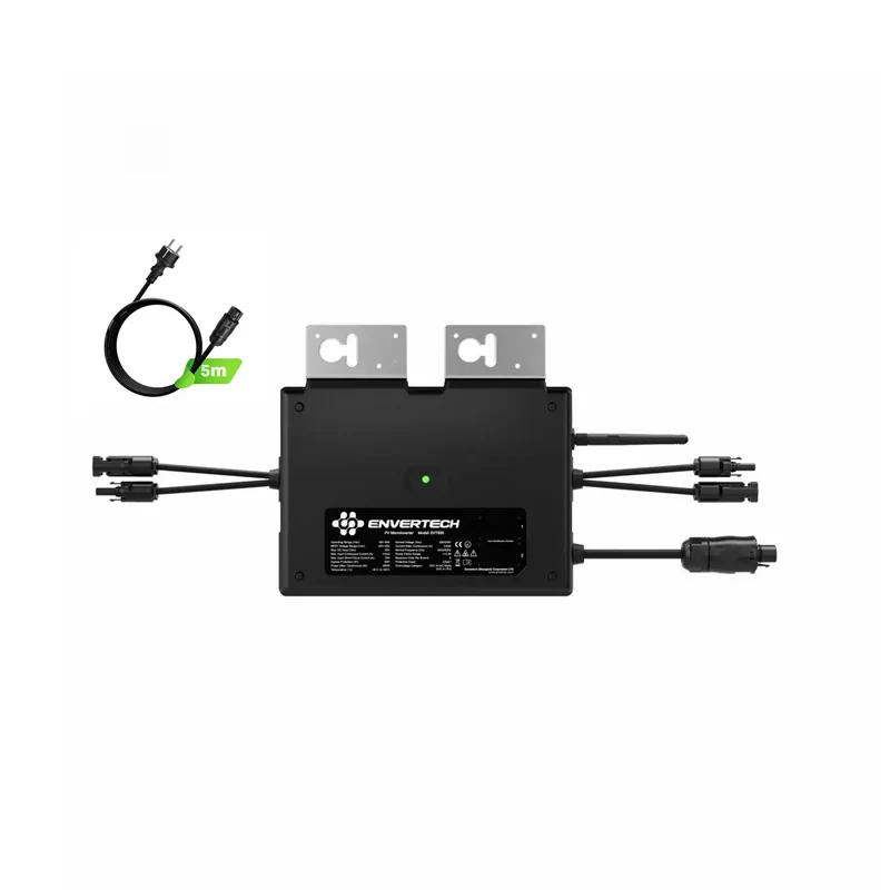 Micro-onduleur Envertech EVT1000B avec câble Schuko de 5 m