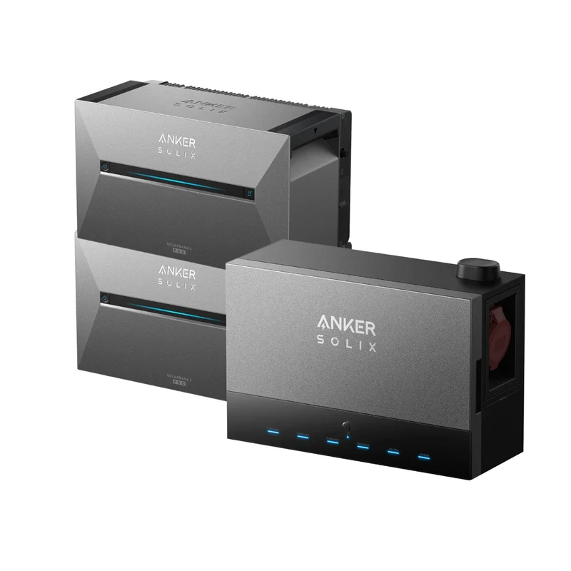 2x Anker Solix solar bank 3 E2700 Pro with power dock