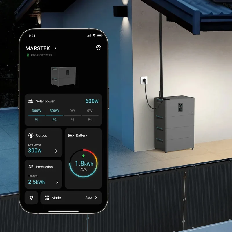 Stockage AIO Marstek JUPITER-C Plus 10,24 kWh pour centrale électrique de balcon