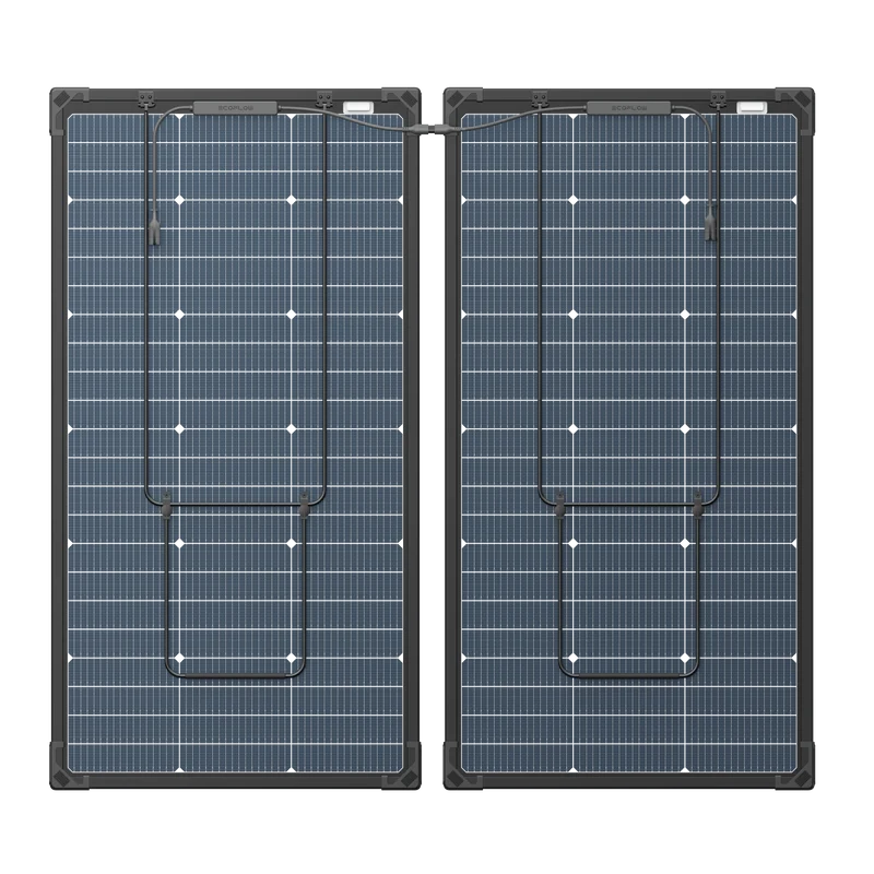 EcoFlow 125W Bifacial Modular Solar Panel (125W, 250W, 500W kits)