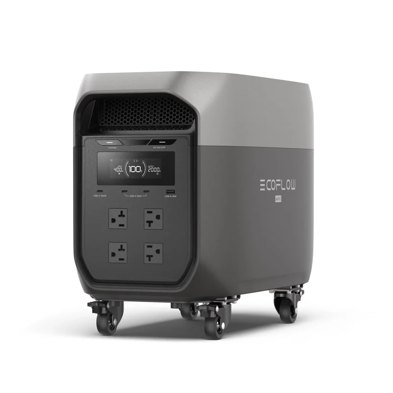 EcoFlow DELTA 3 Max Portable Power Station (2048Wh)