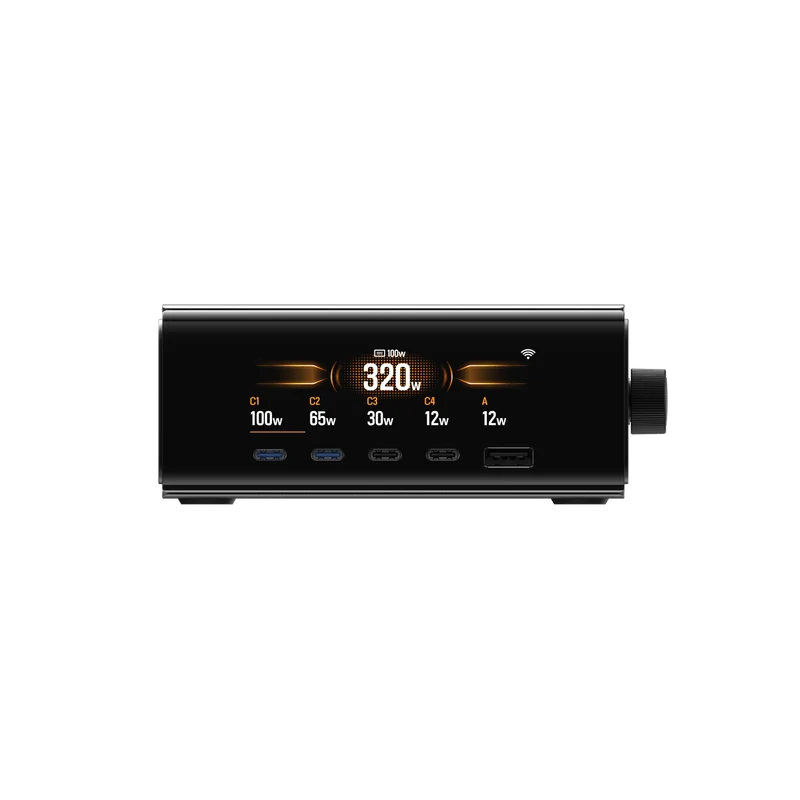 EcoFlow RAPID Pro Desktop Charger (320W, 5 Ports, GaN)
