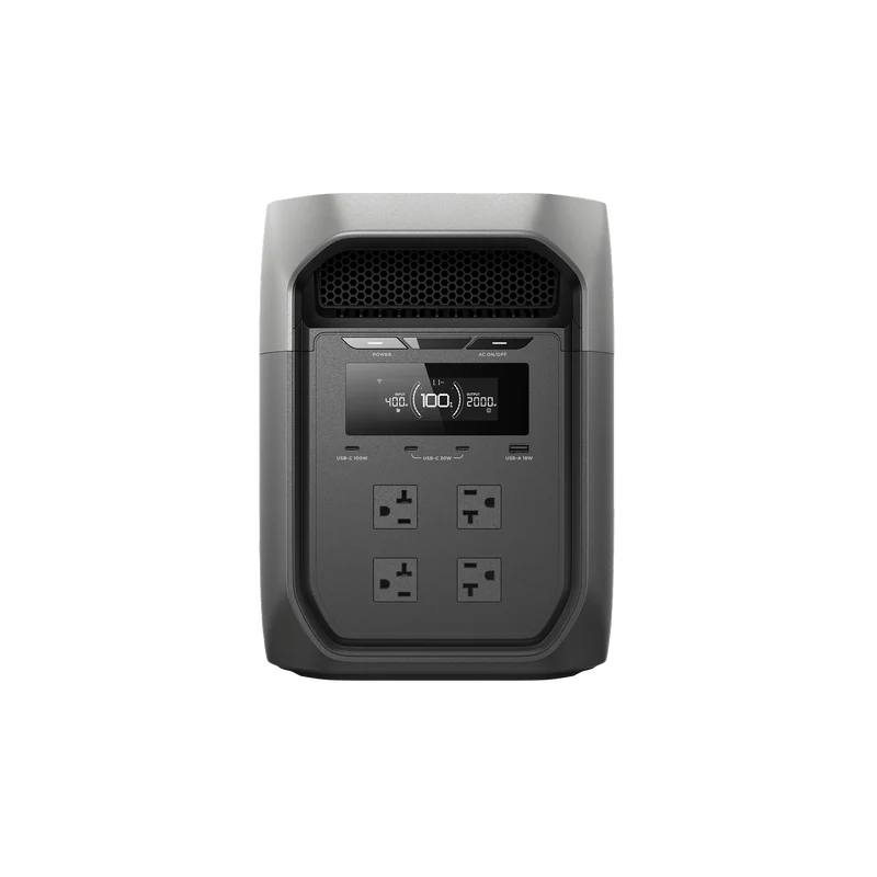 EcoFlow DELTA 3 Max Portable Power Station (2048Wh) - Flash Sale