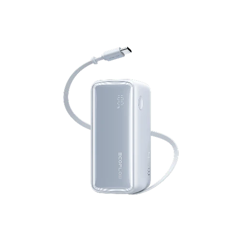 EcoFlow RAPID 3-in-1 Power Bank (10K, 45W, Retractable Cable & AC Plug)